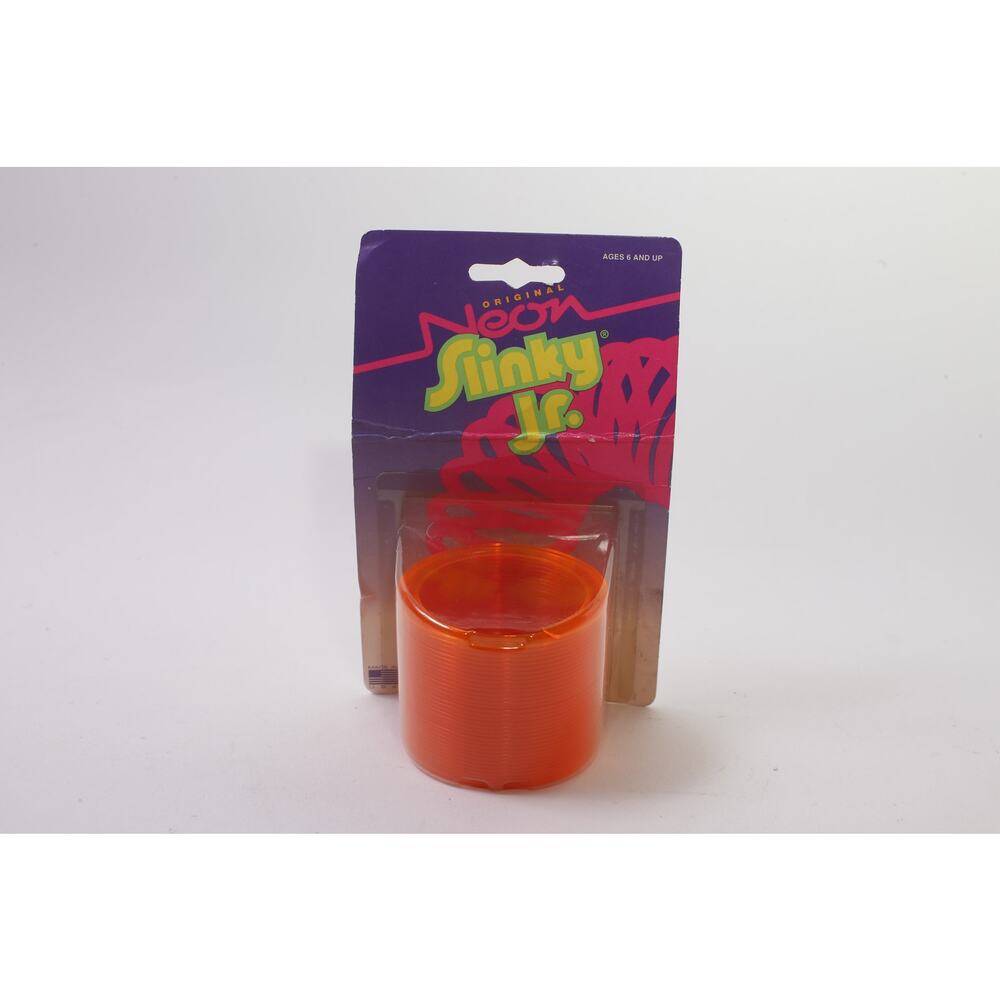 Vintage, Original Neon Slinky Jr Plastic Toy, Item 119, James Ind ~260128-WH 93
